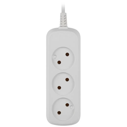 Удлинитель 3х1.5м без заземл. 6А IP20 GREEN LINE UDL-6-315 ШВВП 2х0.75 Эра Б0065043 2