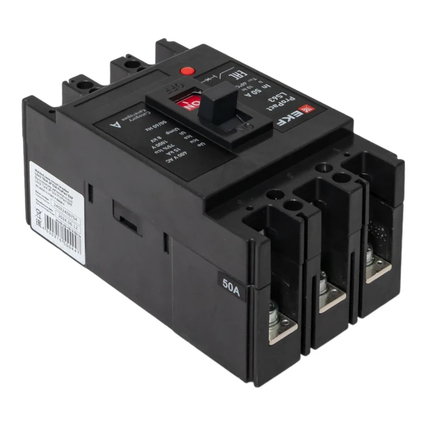 Выключатель автоматический 3п 50А 15кА LS63 ProPact EKF mccb-63-15-3-50-ls 11