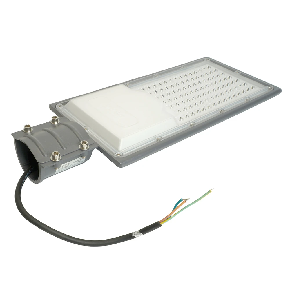 Светодиодный уличный консольный светильник Feron SP3033 100W 6400K 230V, серый 32578 7
