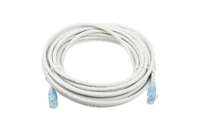 Патч-корд PC-LPM-UTP-RJ45-RJ45-C6-10M-LSZH-GY U/UTP кат.6 LSZH 10м сер. Hyperline 41843