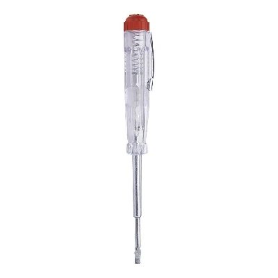 Тестер напряжения STEKKER TST500-3 контактный 100-500V, 3*130 мм, прозрачный 39159