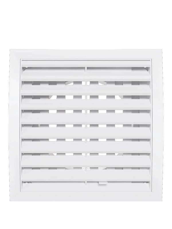 Решетка вентиляционная регулируемая 150х150 с фланцем D100 ERA 1515RRP10F 1
