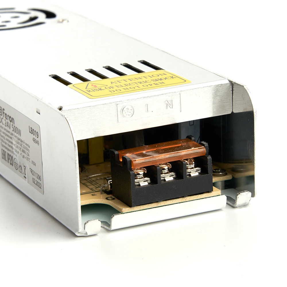Трансформатор электронный для светодиодной ленты 350W 24V (драйвер), LB019 48048 4