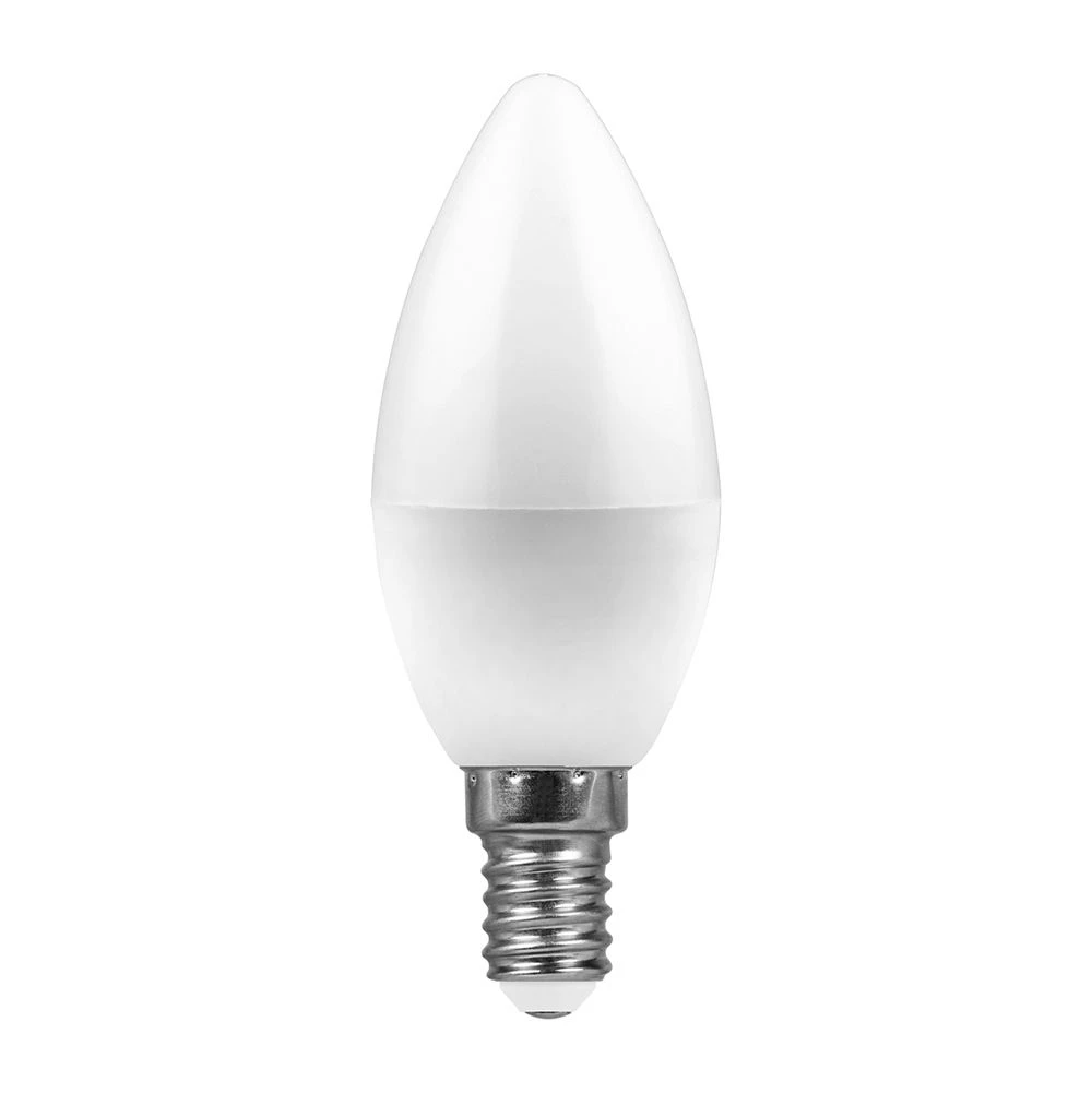 Лампа светодиодная Feron LB-97 Свеча E14 7W 175-265V 4000K 25476 1