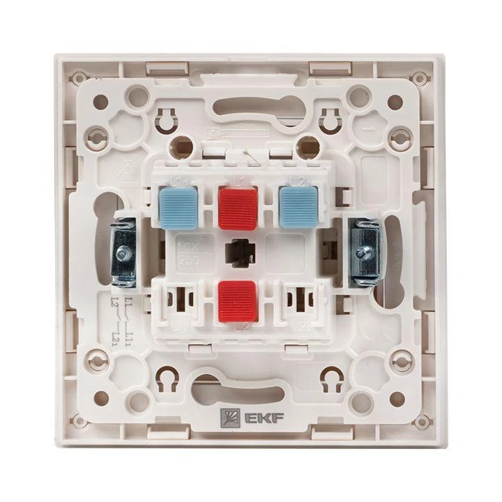 Выключатель 2-кл. Стокгольм 10А бел. PROxima EKF EXV10-023-10 4