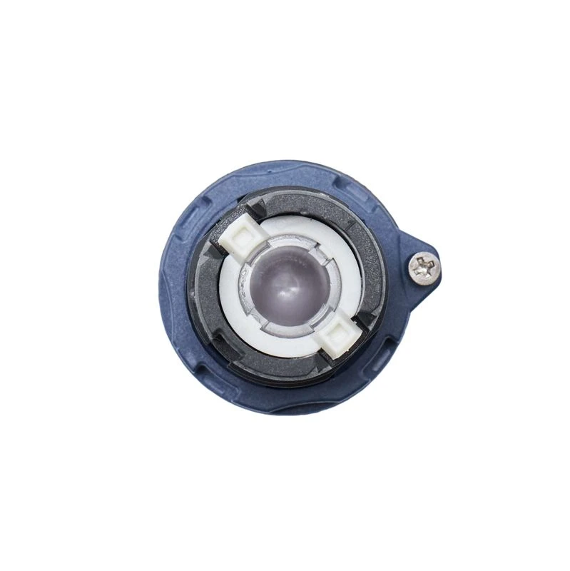 Головка кнопки плоская прозрачная без фиксации красн. DKC M22P-FMLRP 3