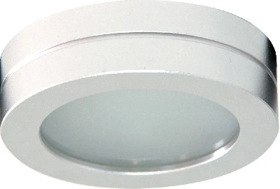 Светильник потолочный, MR16 G5.3 с матовым стеклом, алюминий, DL208S 18588