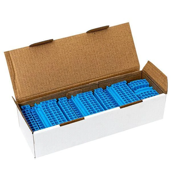 Колодка клеммная ST-2.5 28А 3 вывода пружинная син. EKF plc-jxb-st-2.5-3-blue 2