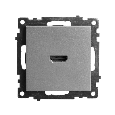 Розетка HDMI 2.1, Type A (механизм), STEKKER, GLS00-7118-08, серия Катрин, золото 50060