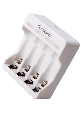 Устройство зарядное для аккум. батареек AA; AAA 4 слота КОСМОС KOC803USB 0