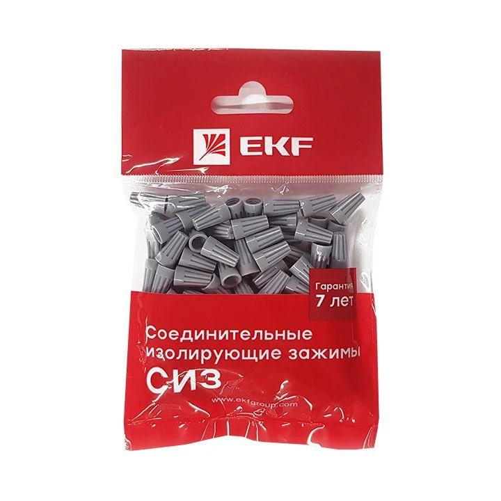 Соединитель проводов СИЗ-1 1-2.75кв.мм (уп.100шт) EKF plc-cc-3 1