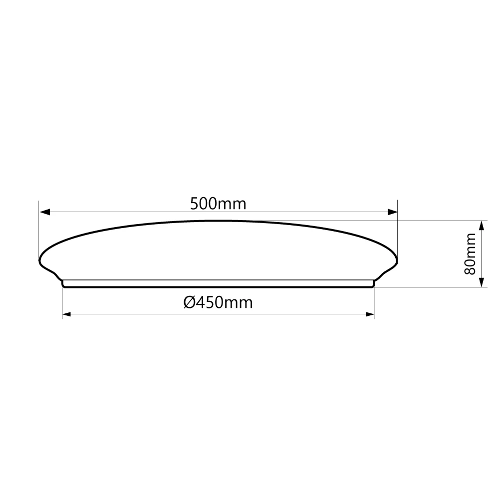 Светильник светодиодный стационарный Feron AL7800 Lunar glow RGB тарелка 90W 3000К-6000K RGB (45438.45.90.77RGB) 41747 5