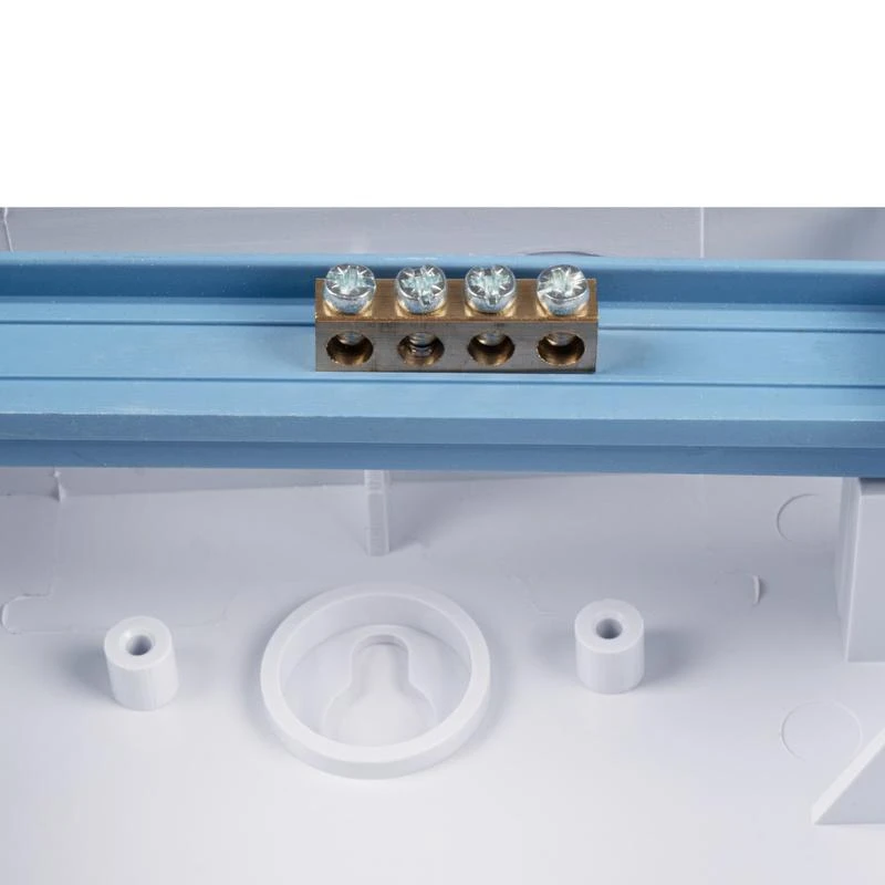 Бокс модульный накладной PDB/W 1004 WH (ЩРН-П- 4) IP41 пластик. JazzWay 5071643 8