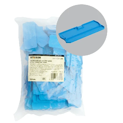 LD562-1-25 Торцевая заглушка для ЗНИ LD554 2,5 мм² (JXB ST 2,5), синий 49205