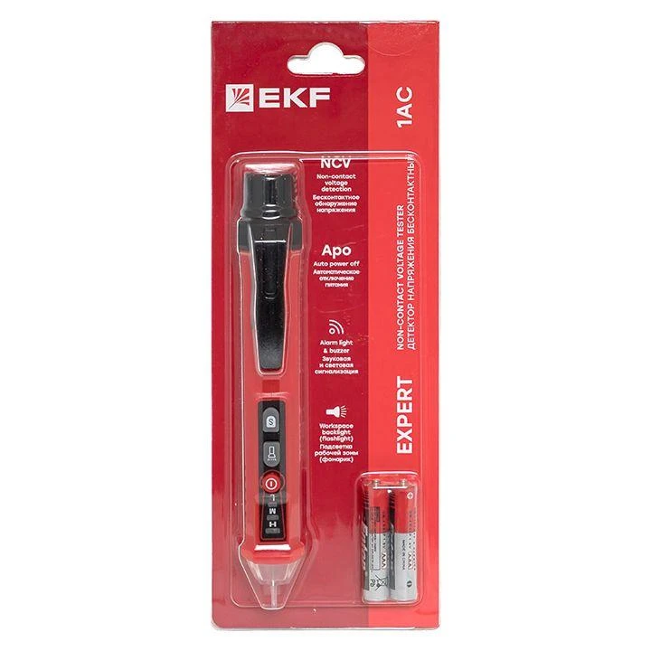 Детектор напряжения бесконтактный 1AC Expert EKF ln-180701-1ac 9