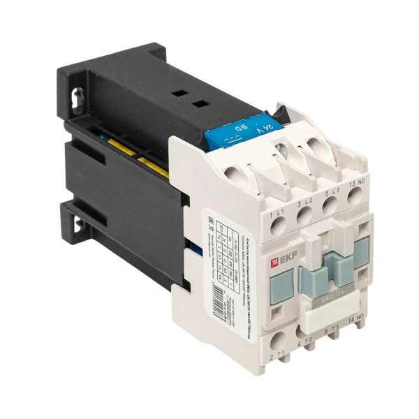 Контактор КМЭп-1 12А кат. 24В DC 1НО EKF ctr-s-12-24-p 8