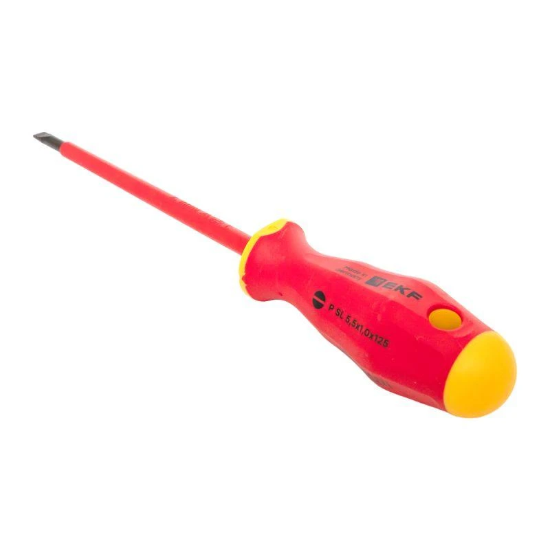 Отвертка Professional SL5.5х1мм VDE 1000В EKF sl-5.5-1-pro-in 5