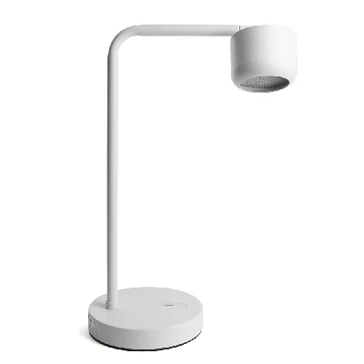 Светильник под лампу настольный Feron DE365 ECHO 12W, 230V, GX53, белый, с  антибликовой сеточкой 48405
