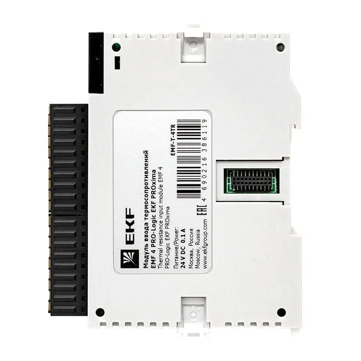 Модуль ввода термосопротивлений EMF 4 PRO-Logic (без поверки) PROxima EKF EMF-T-4TR 5