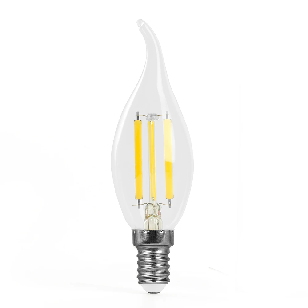 Лампа светодиодная Feron.PRO LB-1218 Свеча на ветру E14 1300LM 8W 175-265V 4000K 51266 1