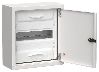 Корпус ЩРн-12 (1х12) TITAN 5 335х310х140 IP31 метал. бел. IEK TI5-50-N-012-31