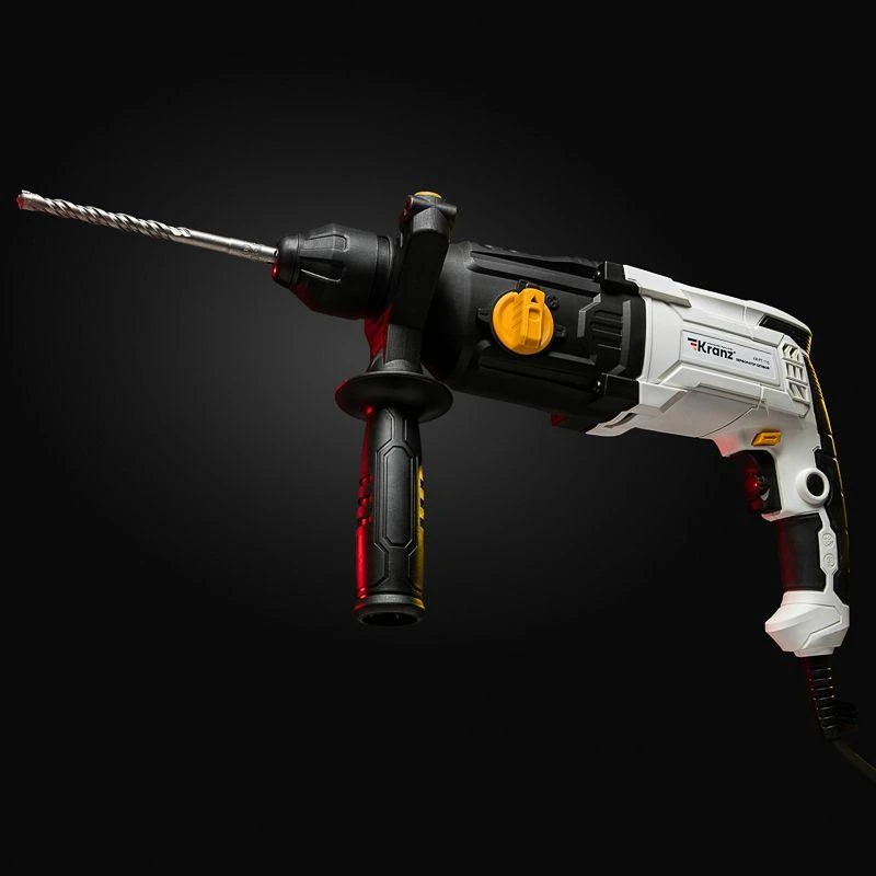 Перфоратор сетевой SDS-plus 1050Вт 3.2Дж в кейсе Kranz KR-PT-110 11