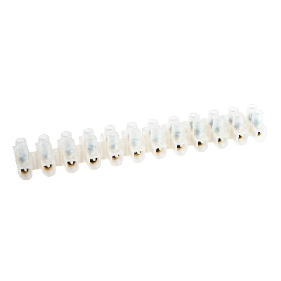 Колодка клеммная винтовая STEKKER, линейка 12 штук, полипропилен, LD227-10A DIY 39896