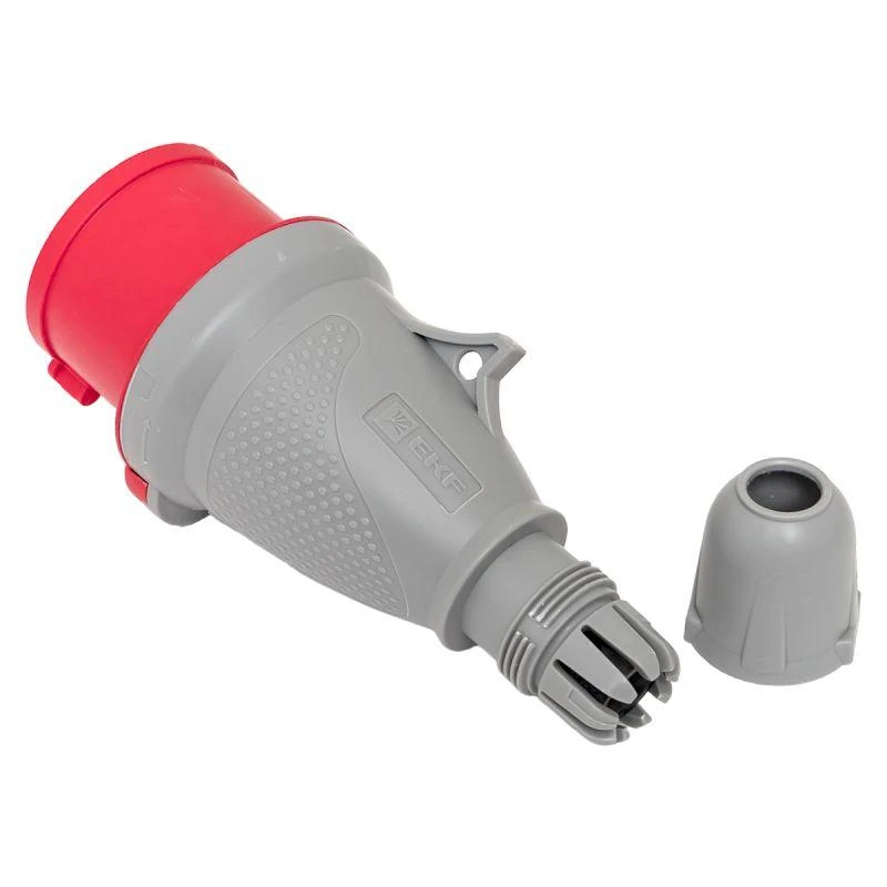 Вилка переносная 015 3Р+РЕ+N 16А 380В IP44 PROxima EKF ps-015-16-380-PRO 2
