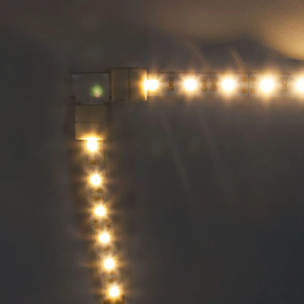 Комплект L коннекторов с соединителем для светодиодной ленты (2835/8мм), LD184 23131 3