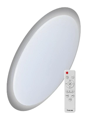 Светильник светодиодный PREMIUM GALAXY 75Вт 230В 3000-6500К 6000лм IP40 560х85мм настенно-потолочный управляемый с пультом ДУ КОСМОС KSGala75W