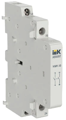 Контакт дополнительный для KMR 2НО ARMAT IEK AR-AUX-SCR-20-240-415