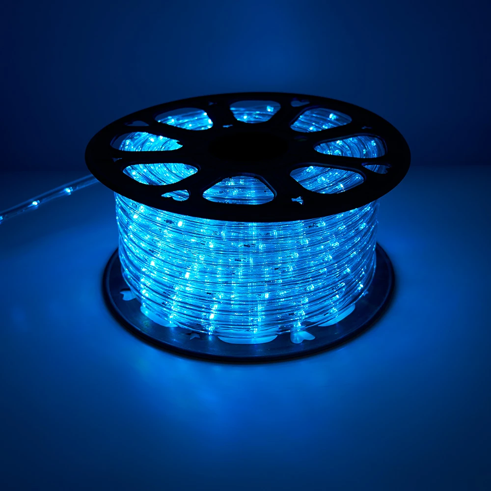 Дюралайт светодиодный Feron LED-R2W 2-х жильный, RGB 1,44Вт/м 24LED/м 50м 230V 41031 3