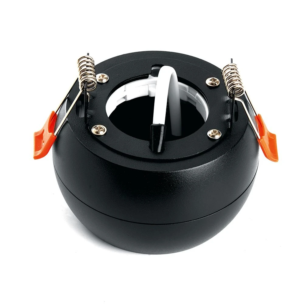 Светильник потолочный Feron HL355 12W, 230V, GX53, черный 41508 6