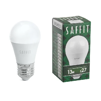Лампа светодиодная SAFFIT SBG4513 Шарик E27 13W 230V 4000K 55161