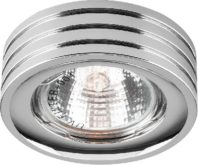 Светильник встраиваемый Feron DL233 потолочный MR16 G5.3 хром 18606
