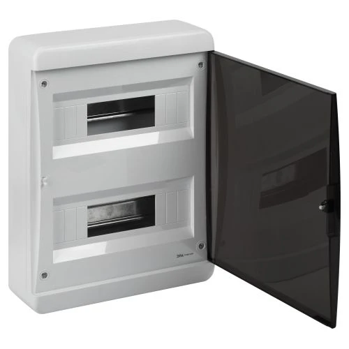 Корпус навесной COMFORT ЩРН-П-24 IP41 пластик. прозр. крышка бел. bs24cw Эра Б0067244 4