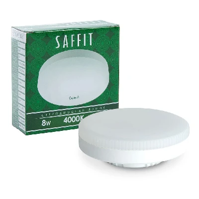 Лампа светодиодная SAFFIT SBGX5308 GX53 8W 230V 4000K 55186