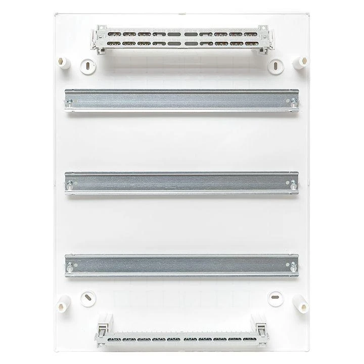 Щит распределительный навесной Unix 3х18мод. IP41 бел. дверь PROxima EKF ux-3x18-nw 1