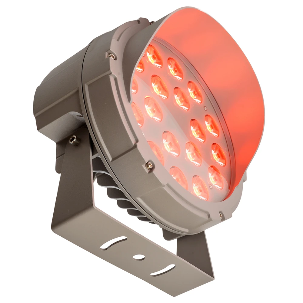 Светодиодный светильник ландшафтно-архитектурный Feron LL-702 85-265V 24W красный IP65 51792 1