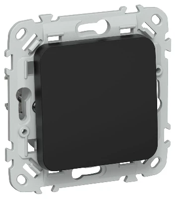 Выключатель проходной 1-кл. СП FLITE ВС61-1-0-ФлЧ 10А механизм черн. IEK FI-V12-0-10-1-K02