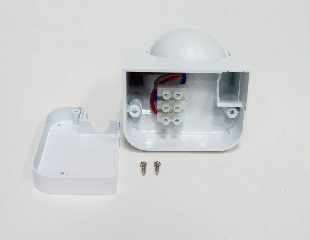 Микроволновый датчик движения 5.8GHz 230V 1200W 8m 180/360° белый, SEN42 22071 3