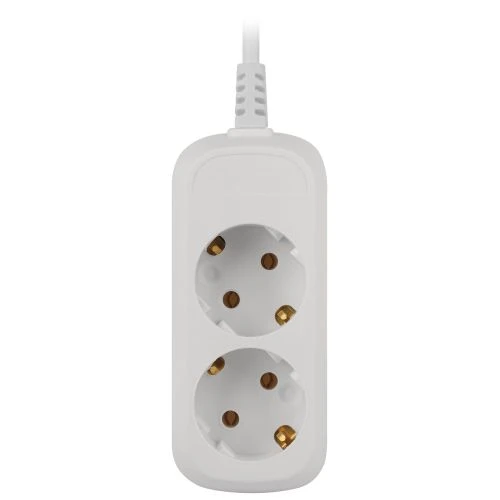 Удлинитель 2х1.5м с заземл. 10А IP20 GREEN LINE UDL-10-215-E ПВС 3х0.75 Эра Б0064978 2