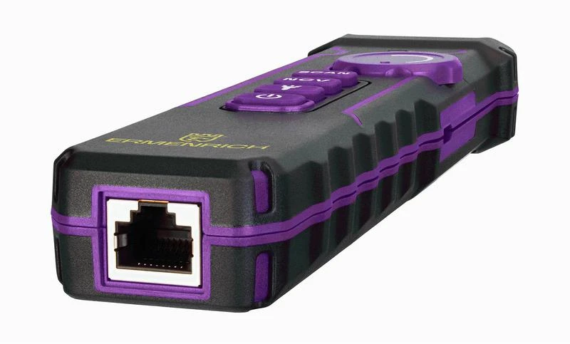 Тестер кабельный многофункциональный NetGeeks NP60 фиолет. Ermenrich 84551 10