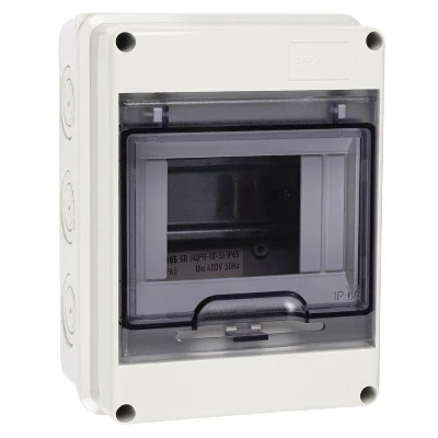 Бокс модульный накладной PDB/W 4005 GR (ЩРН-ПГ- 5) IP65 пластик. Pro JazzWay 5072053