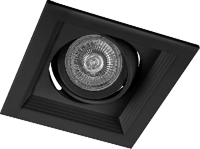 Светильник встраиваемый Feron DLT201 потолочный MR16 G5.3 черный 32441