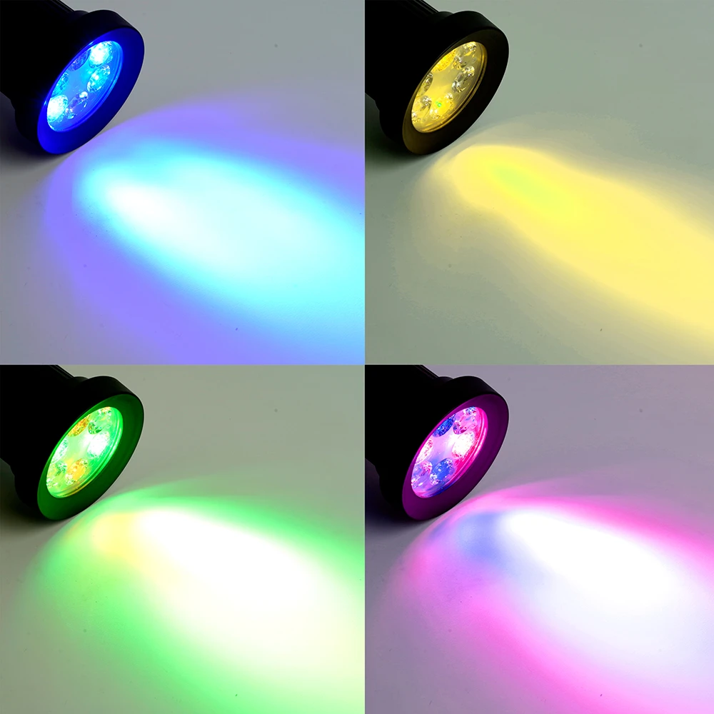Светильник грунтовой на колышке (грунтовый) Feron.ONE SP2712 8W RGB 195-245V IP65 пластик 51749 2