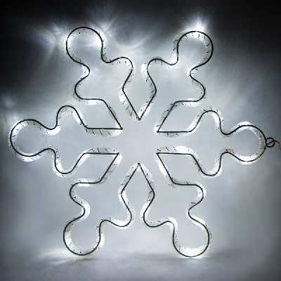 Световая фигура 4,5V 15 LED, белый цвет свечения, батарейки 3*АА IP20, 33*33 см, LT053 26913