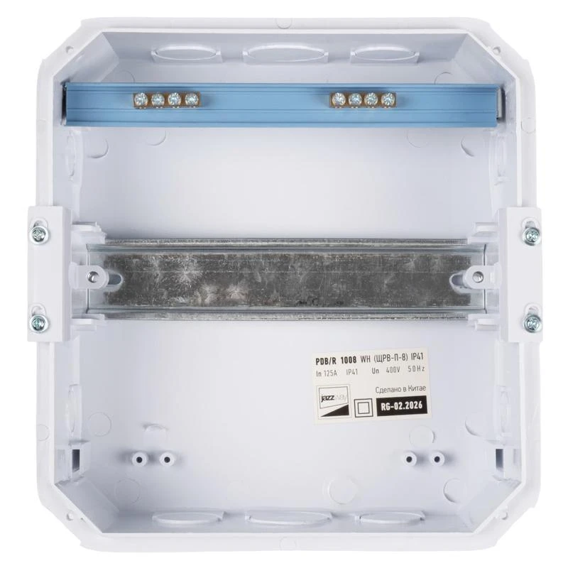Бокс модульный встраив. PDB/R 1008 WH (ЩРВ-П- 8) IP41 пластик. Pro JazzWay 5071742 8