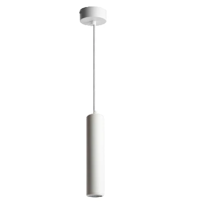 Светильник потолочный Feron ML1842 Barrel ECHO levitation MR16 35W, 230V, GU10, белый, с антибликовой сеточкой, на подвесе 1,7 м 48397