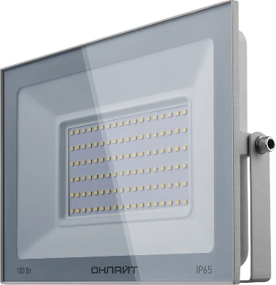 Прожектор светодиодный 90 139 OFL-100-4K-WH-IP65-LED 100Вт 4000К IP65 8000лм бел. ОНЛАЙТ 90139